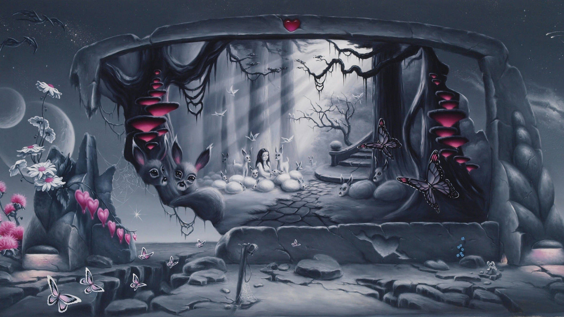 3840X2160 Alice In Wonderland Wallpaper and Background