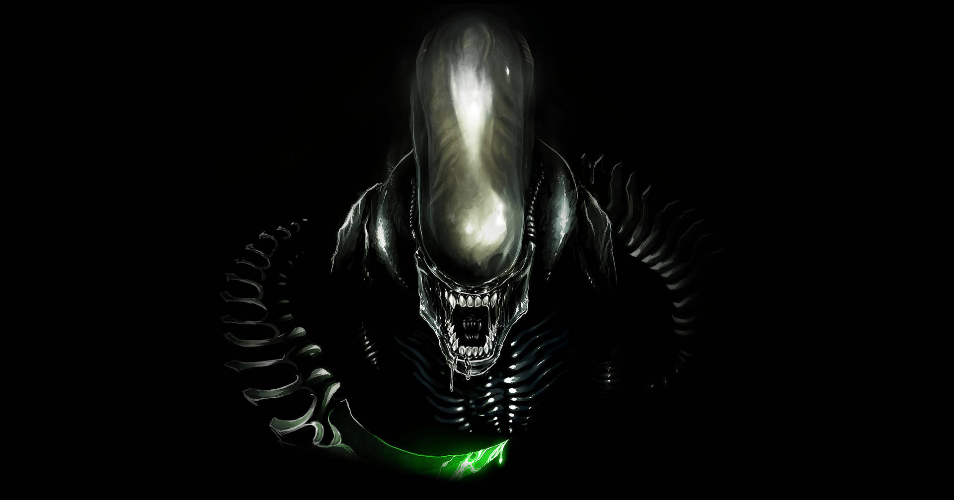 2894X1518 Alien Wallpaper and Background