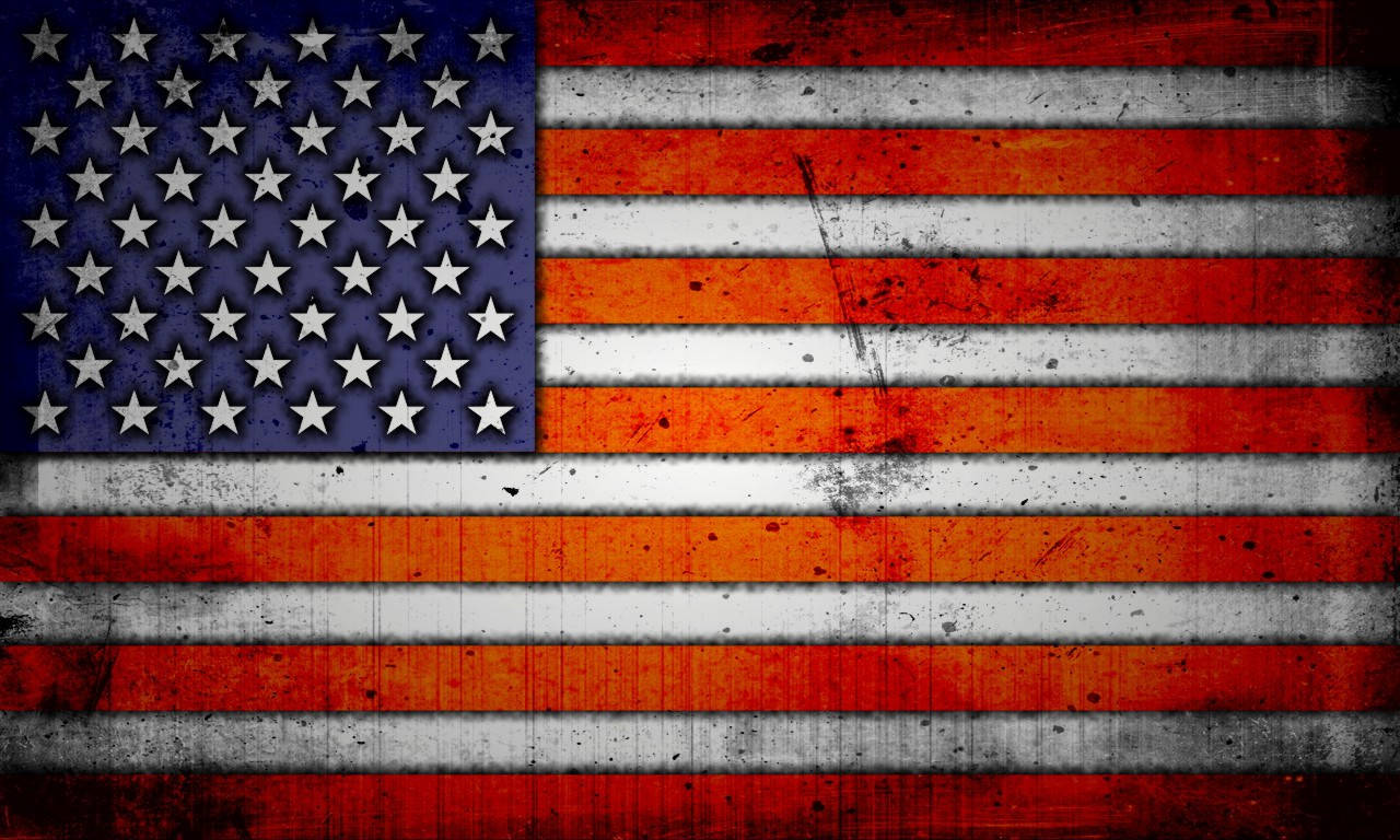 1280X768 American Flag Wallpaper and Background