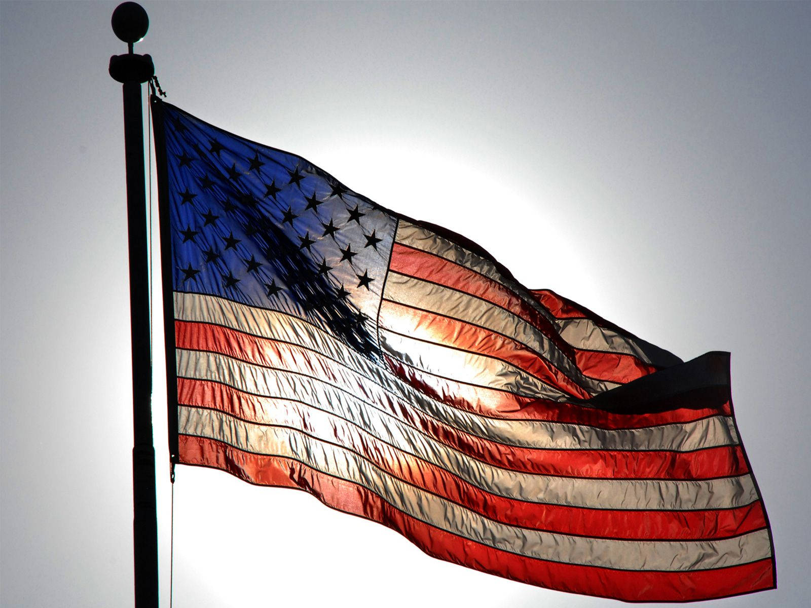 1600X1200 American Flag Wallpaper and Background