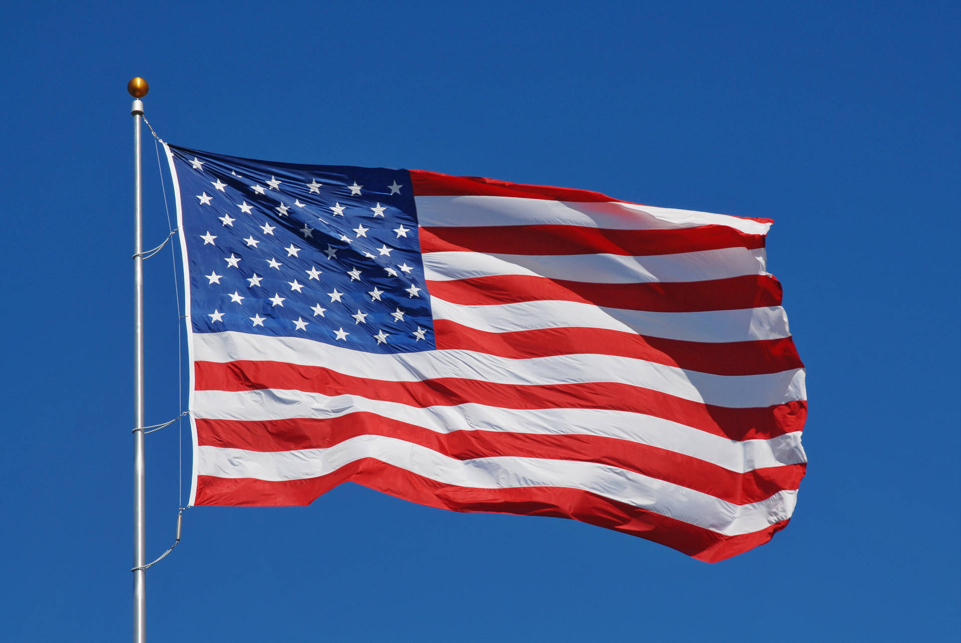 3734X2498 American Flag Wallpaper and Background