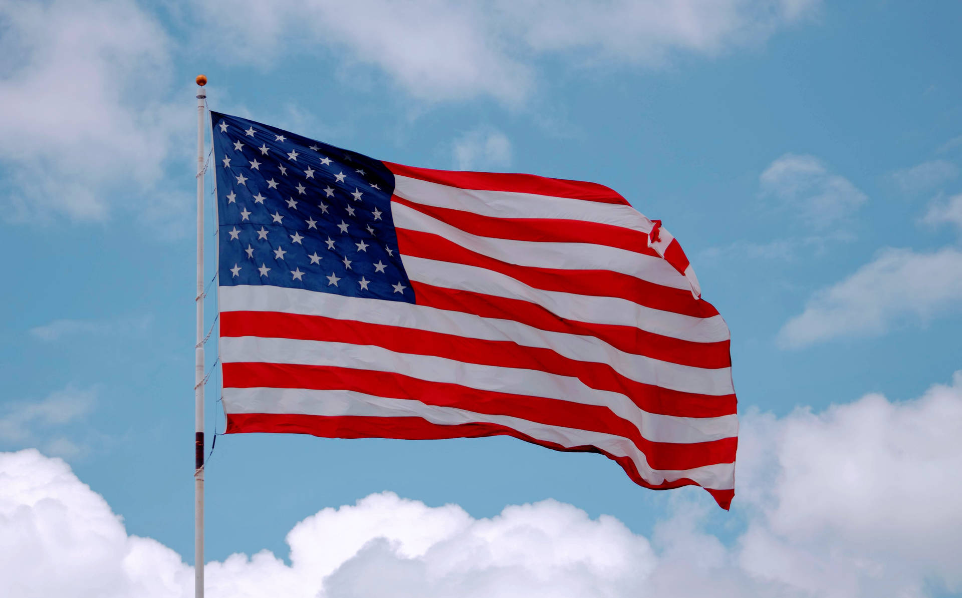 4894X3044 American Flag Wallpaper and Background