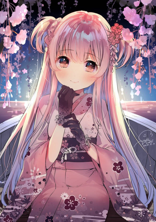 650X923 Anime Girl Wallpaper and Background