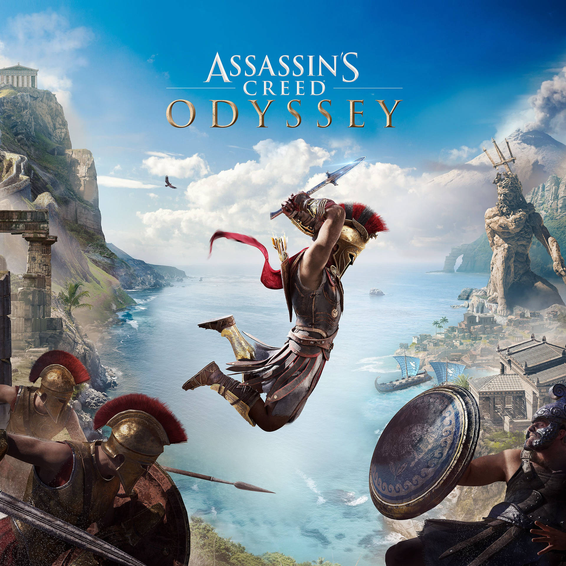 3208X3208 Assassin's Creed Odyssey Wallpaper and Background
