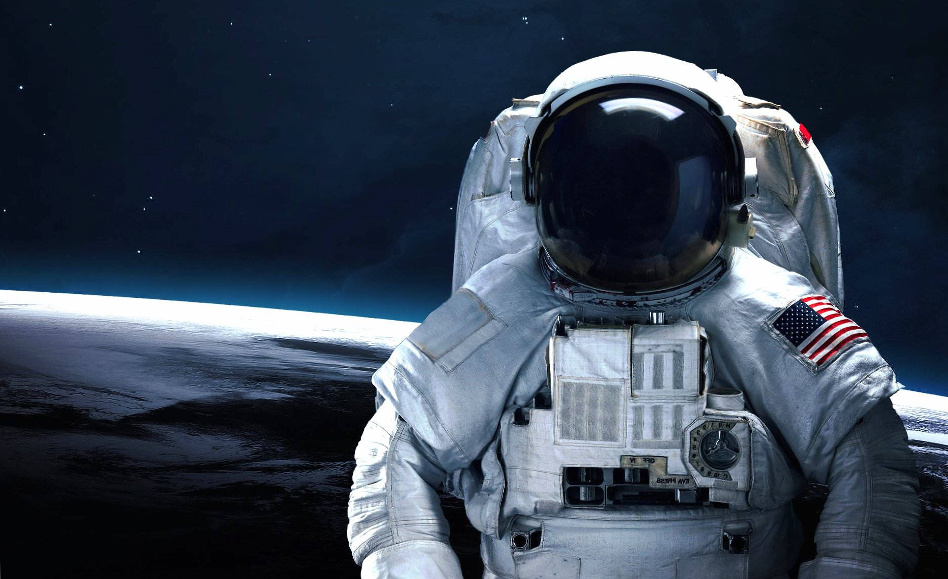 1873X1145 Astronaut Wallpaper and Background