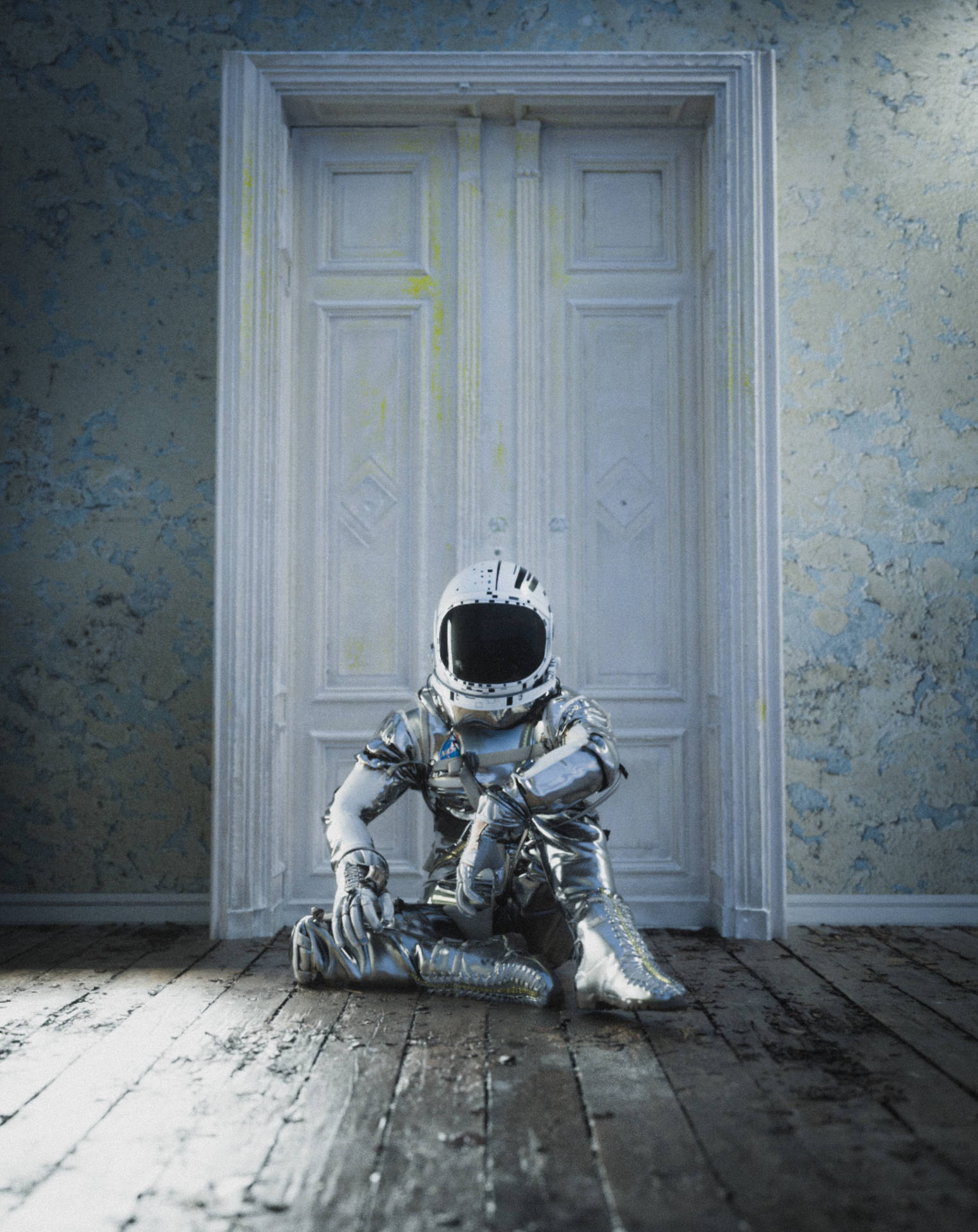 2697X3397 Astronaut Wallpaper and Background
