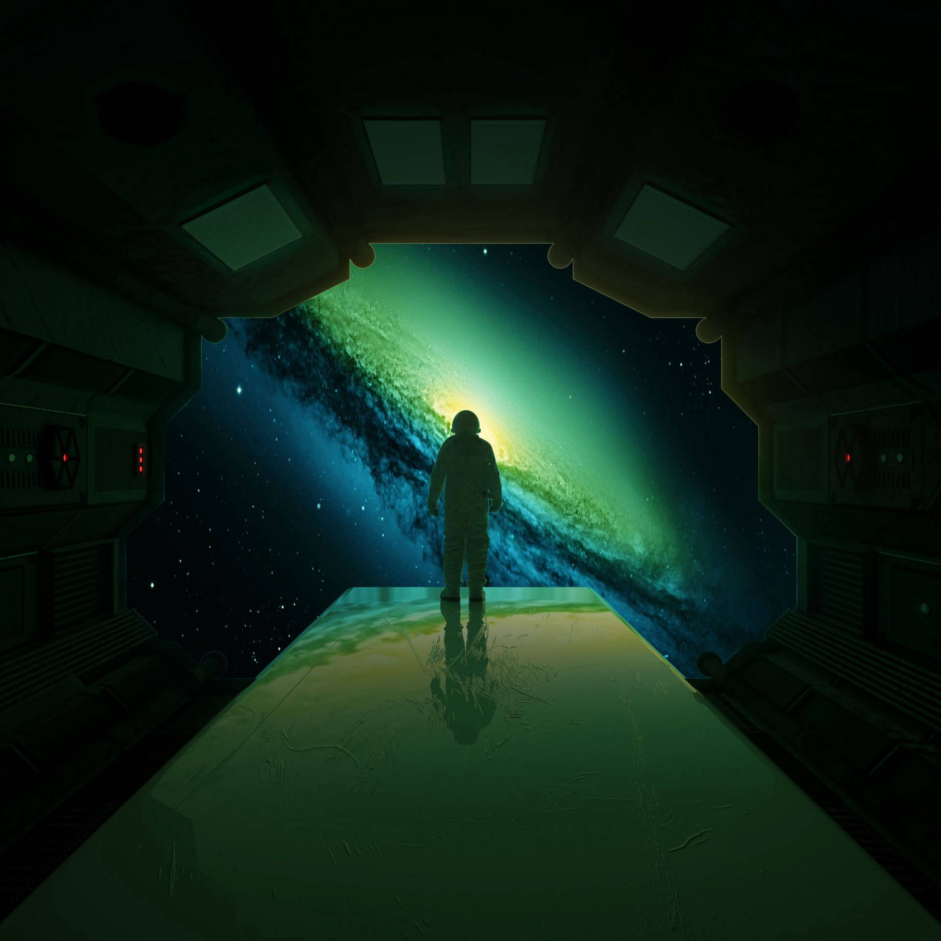 3840X3840 Astronaut Wallpaper and Background