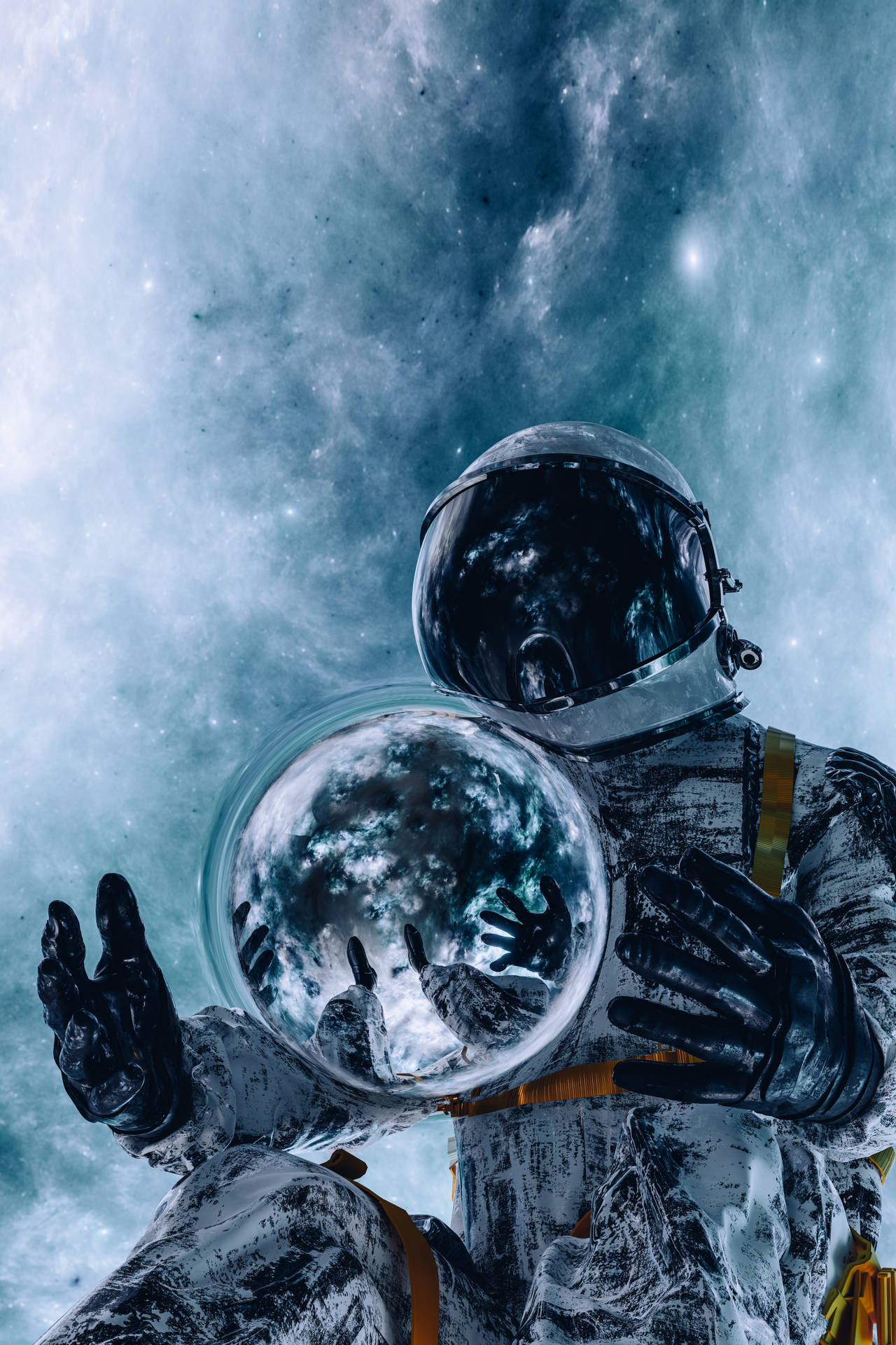 7200X10800 Astronaut Wallpaper and Background