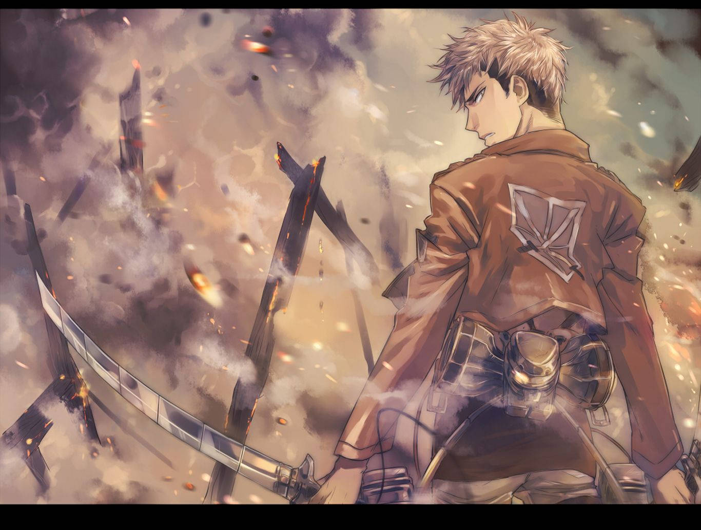 1366X1032 Attack On Titan Wallpaper and Background