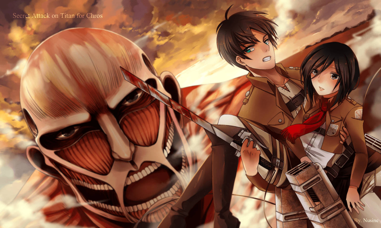 1600X960 Attack On Titan Wallpaper and Background