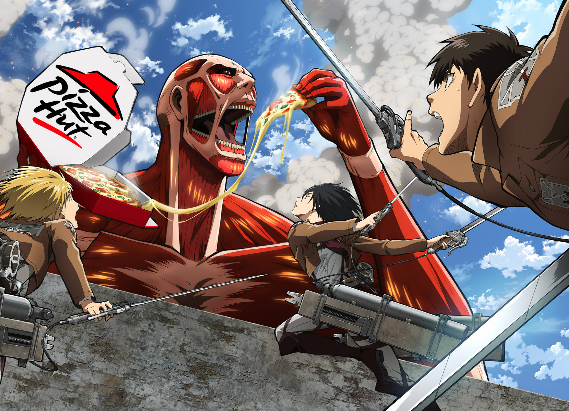 3515X2545 Attack On Titan Wallpaper and Background