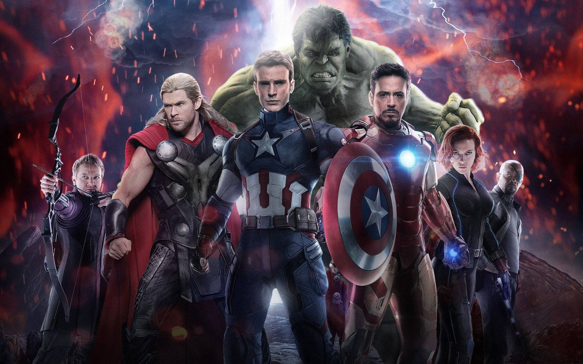 1920X1200 Avengers Wallpaper and Background