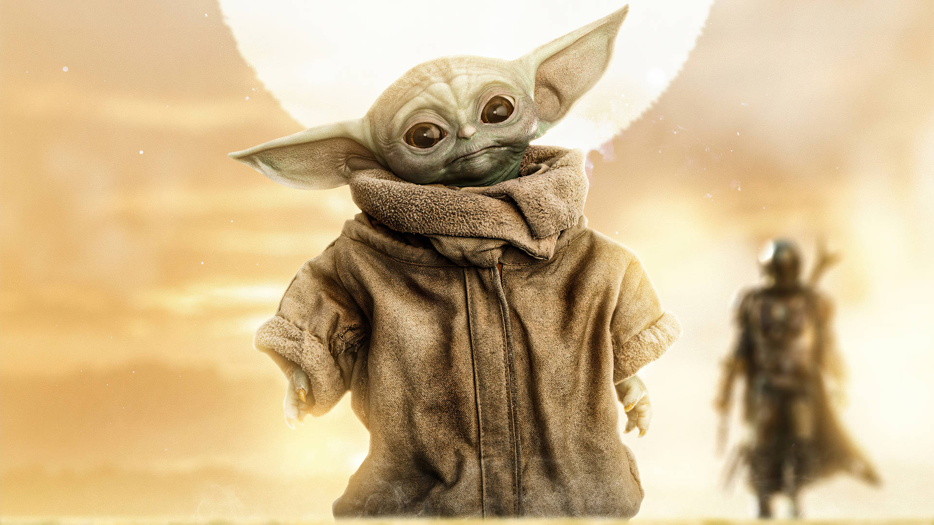 3782X2128 Baby Yoda Wallpaper and Background