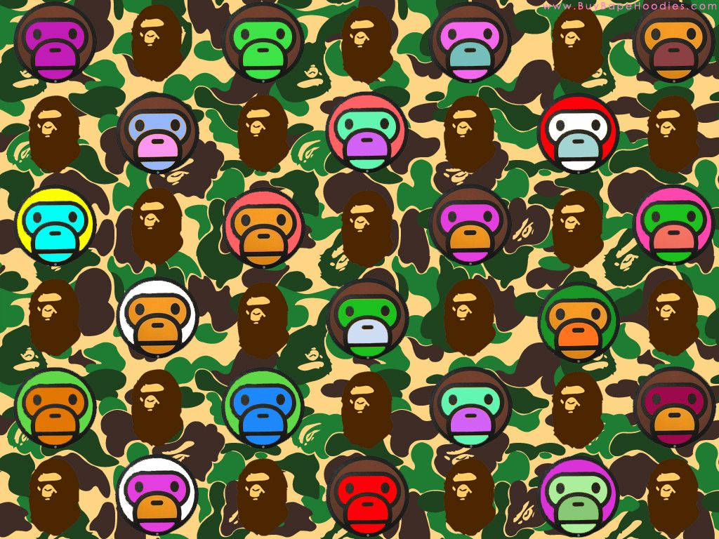1024X768 Bape Wallpaper and Background