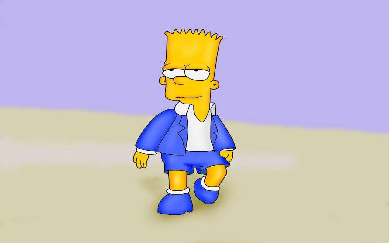 1280X800 Bart Simpson Wallpaper and Background