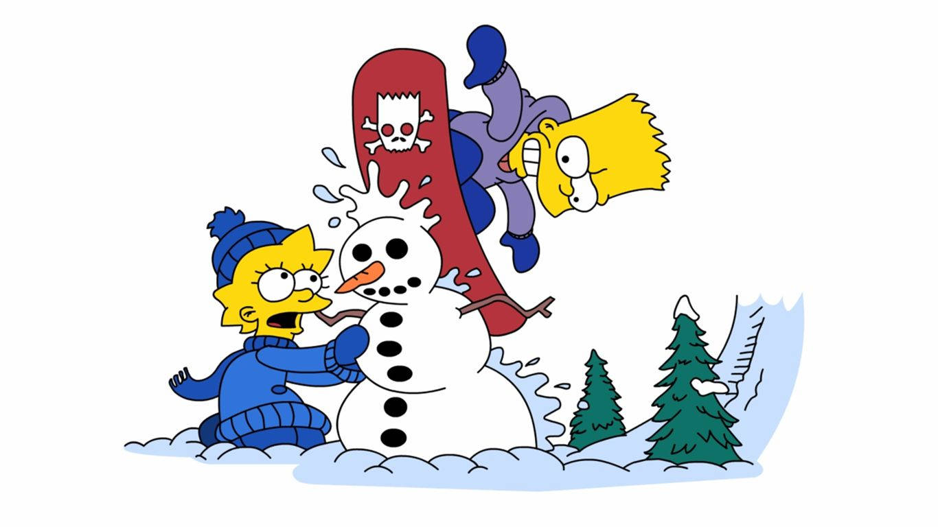 1366X768 Bart Simpson Wallpaper and Background
