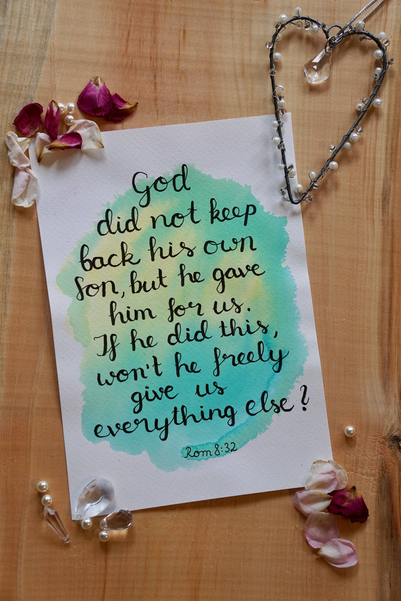 4000X6000 Bible Verse Wallpaper and Background