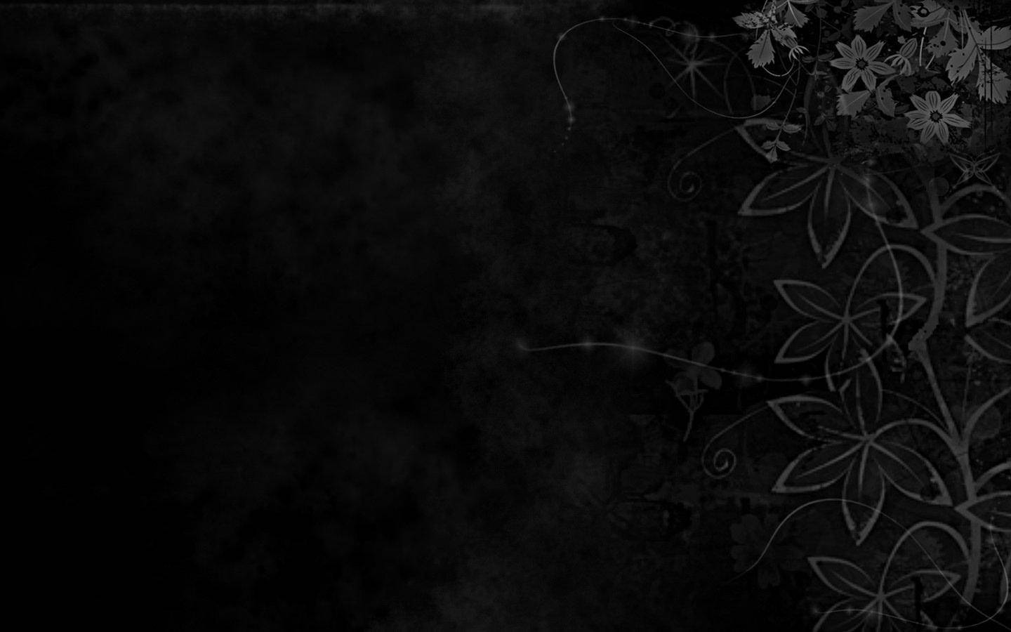 1440X900 Black Wallpaper and Background