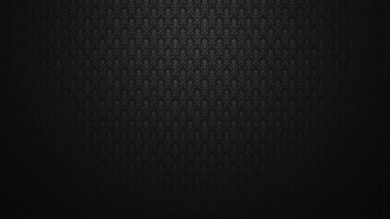 1600X900 Black Wallpaper and Background