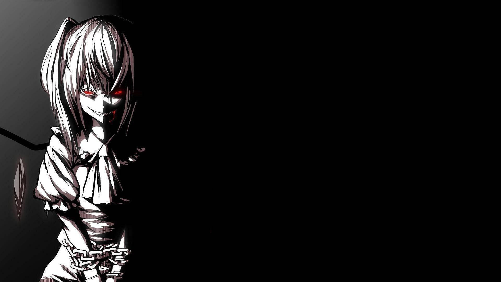 1920X1080 Black Anime Wallpaper and Background