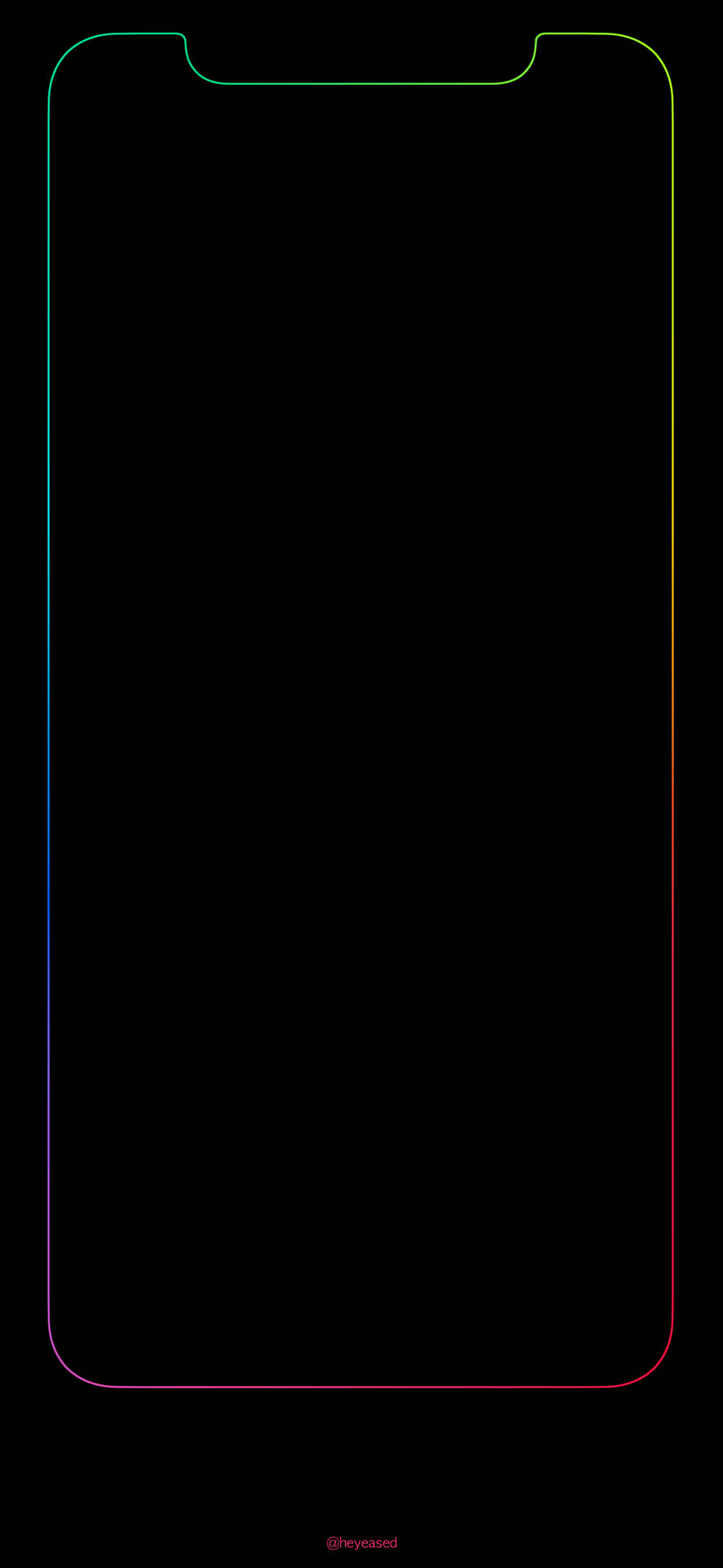 1301X2820 Black Iphone Wallpaper and Background