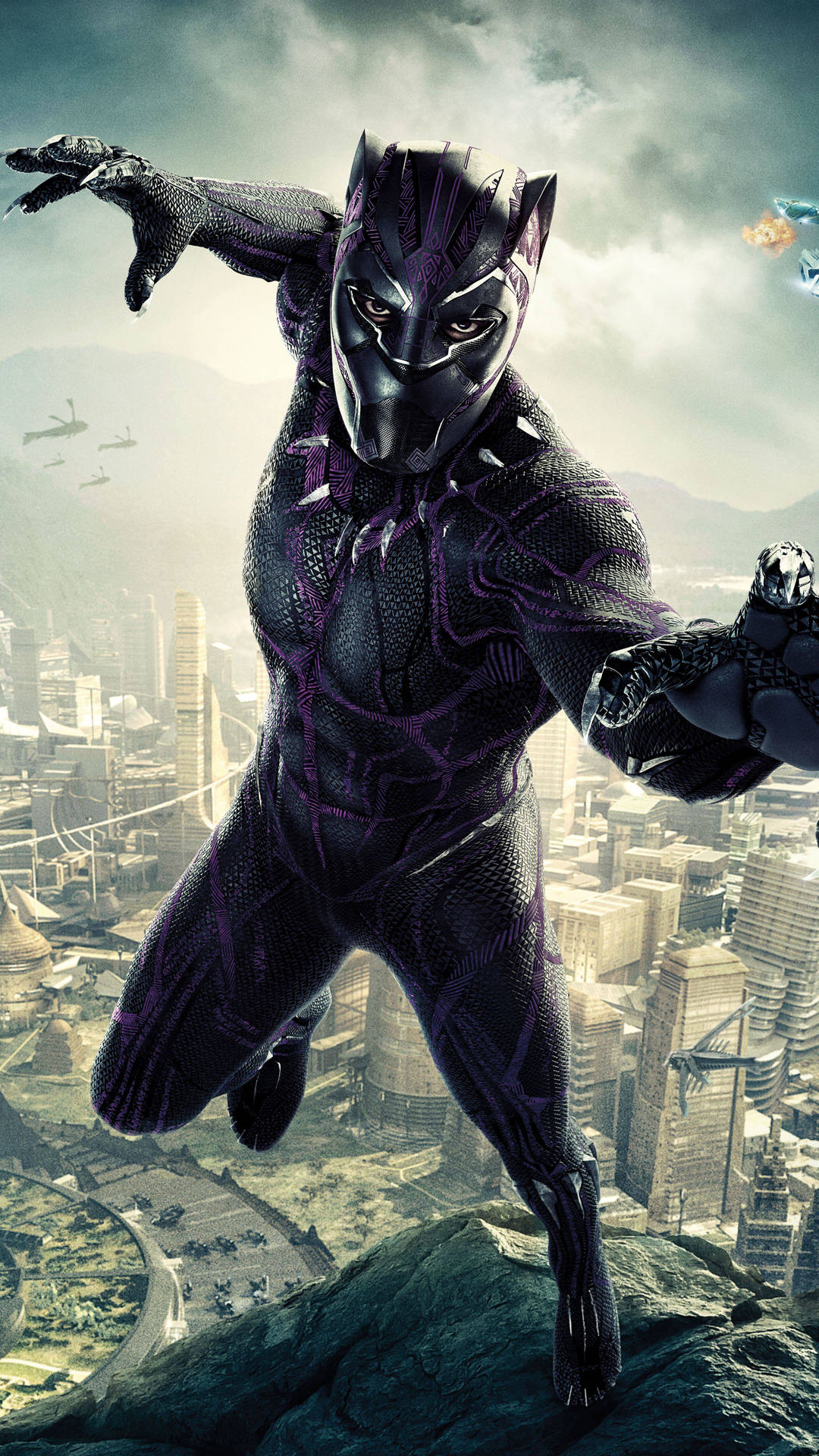 2160X3840 Black Panther Wallpaper and Background