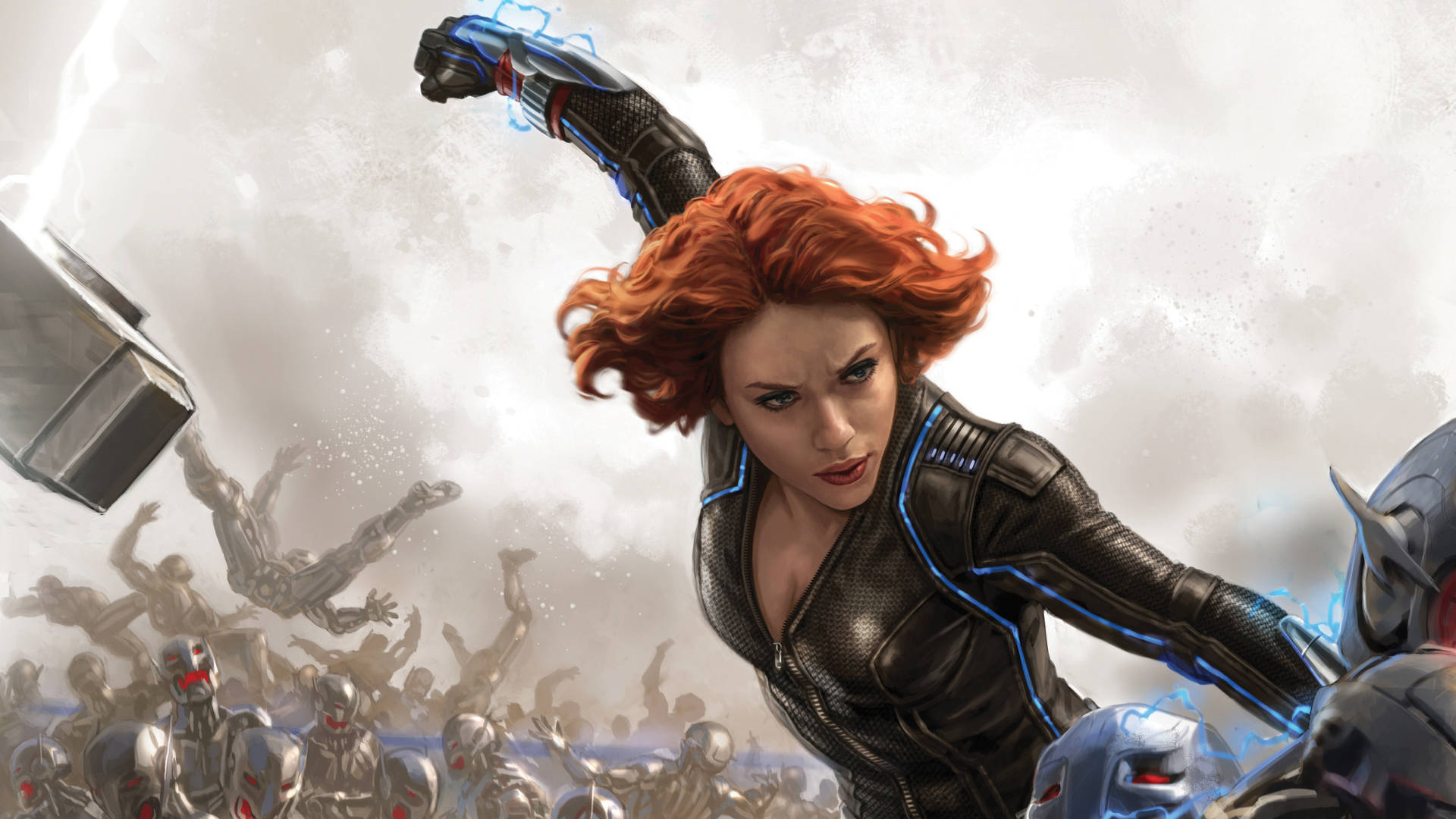 3901X2195 Black Widow Wallpaper and Background