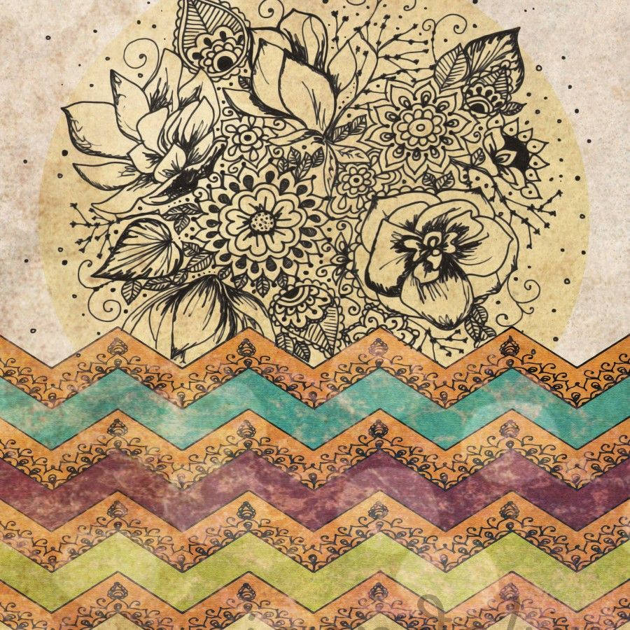 900X900 Boho Wallpaper and Background