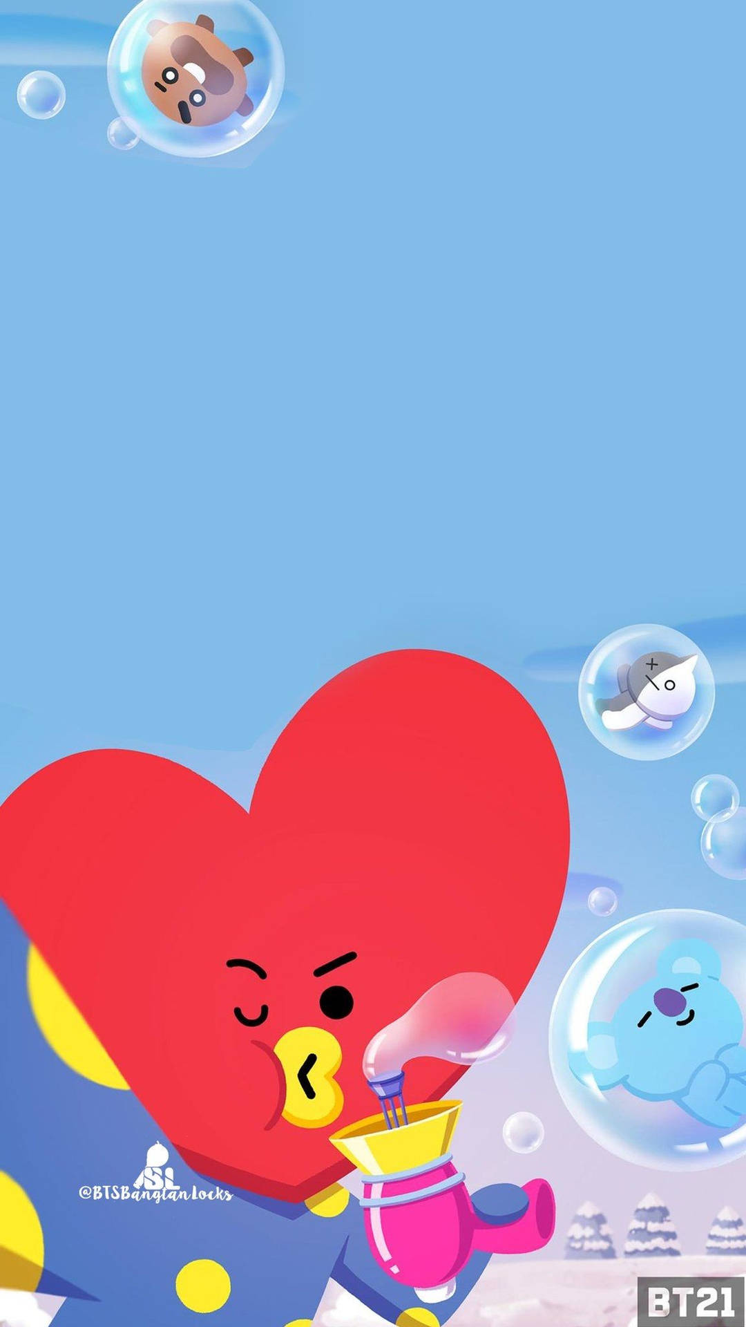 1152X2048 Bt21 Wallpaper and Background