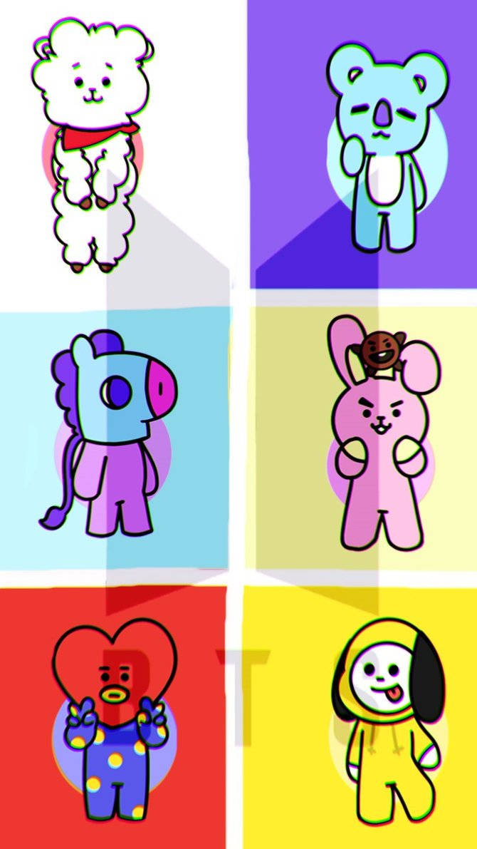 670X1191 Bt21 Wallpaper and Background