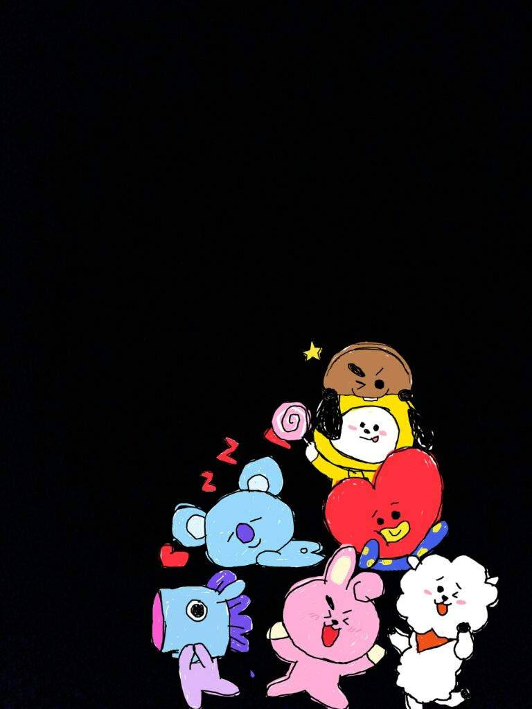 768X1024 Bt21 Wallpaper and Background