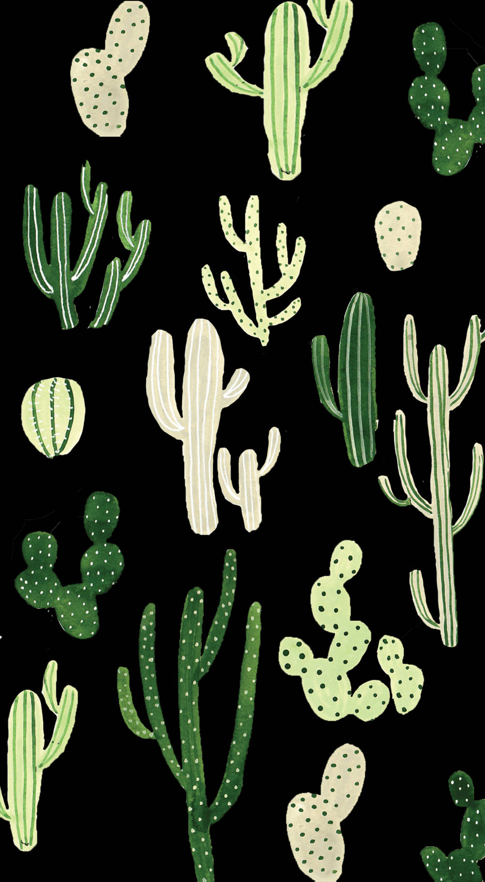 1000X1818 Cactus Wallpaper and Background