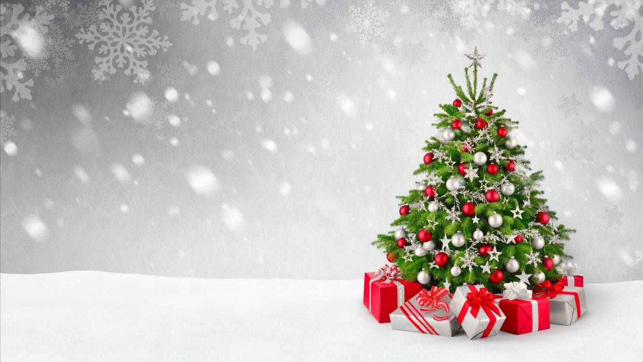 1280X720 Christmas Tree Wallpaper and Background