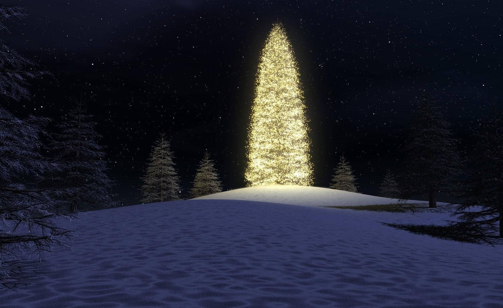 1680X1030 Christmas Tree Wallpaper and Background
