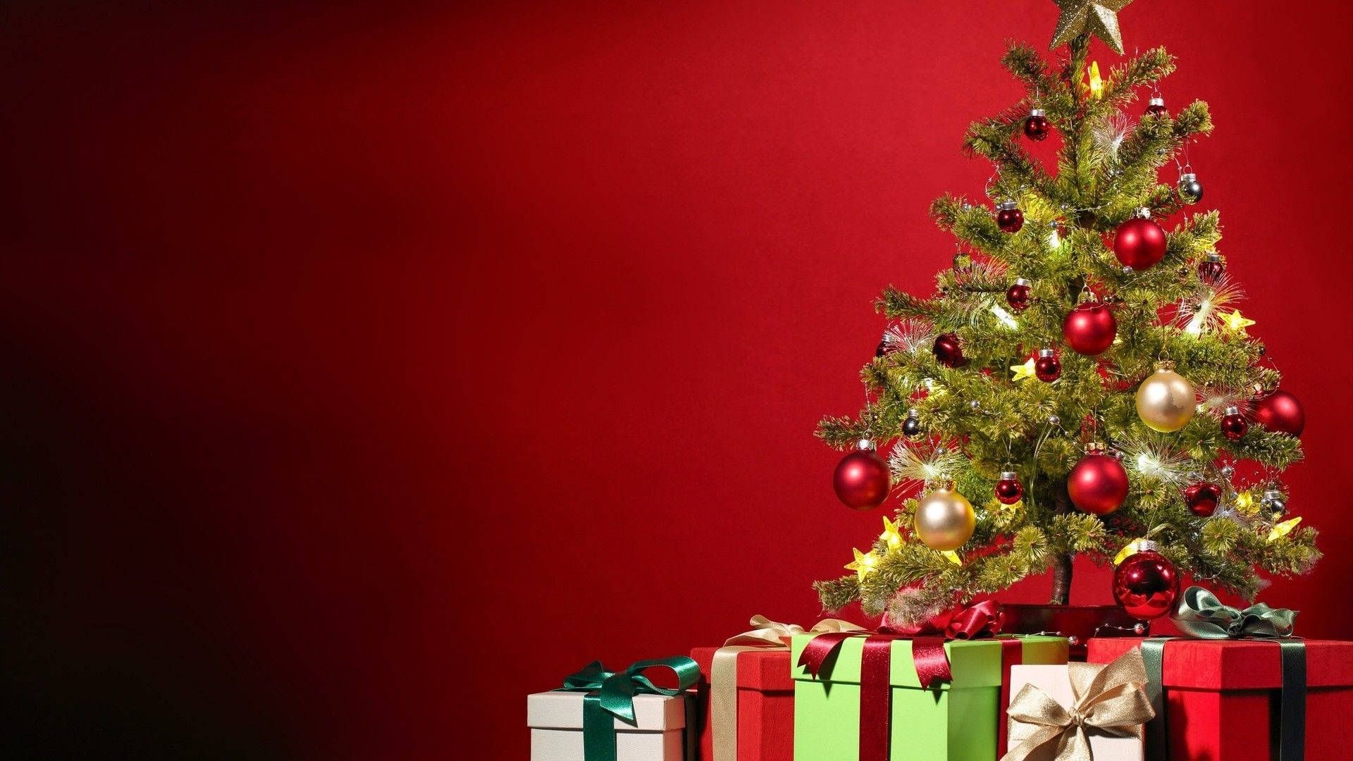 1920X1080 Christmas Tree Wallpaper and Background