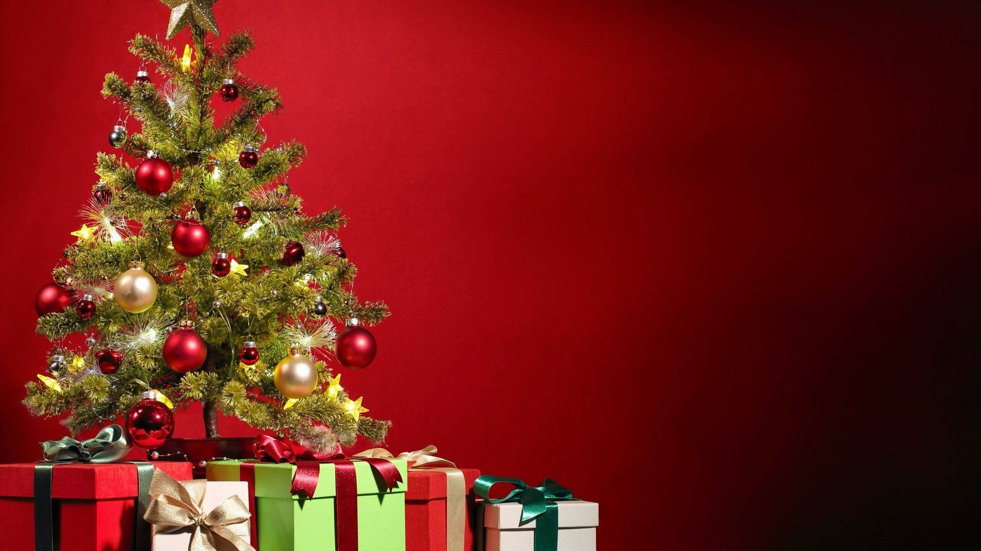 1920X1080 Christmas Tree Wallpaper and Background