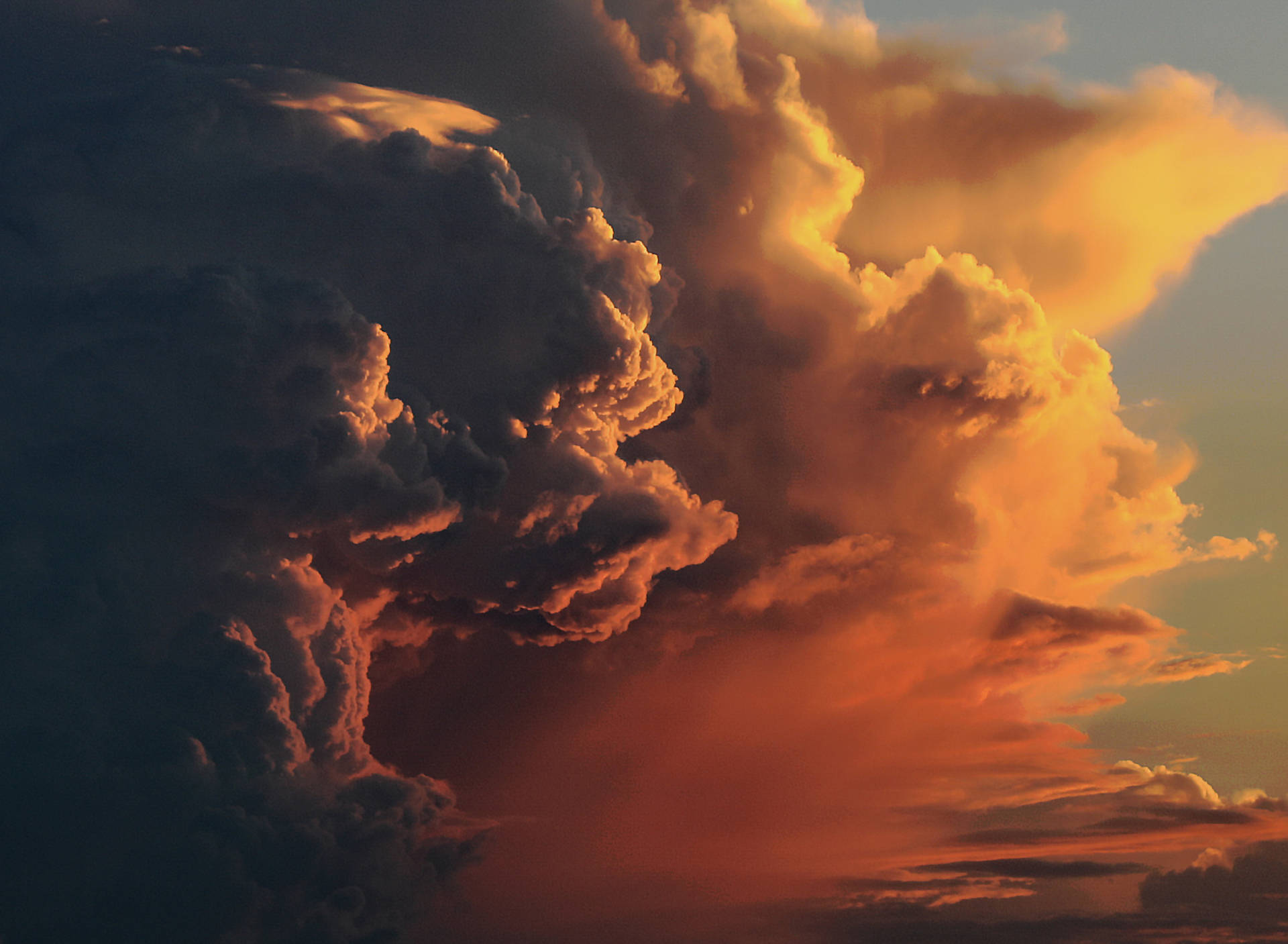 7000X5128 Clouds Wallpaper and Background