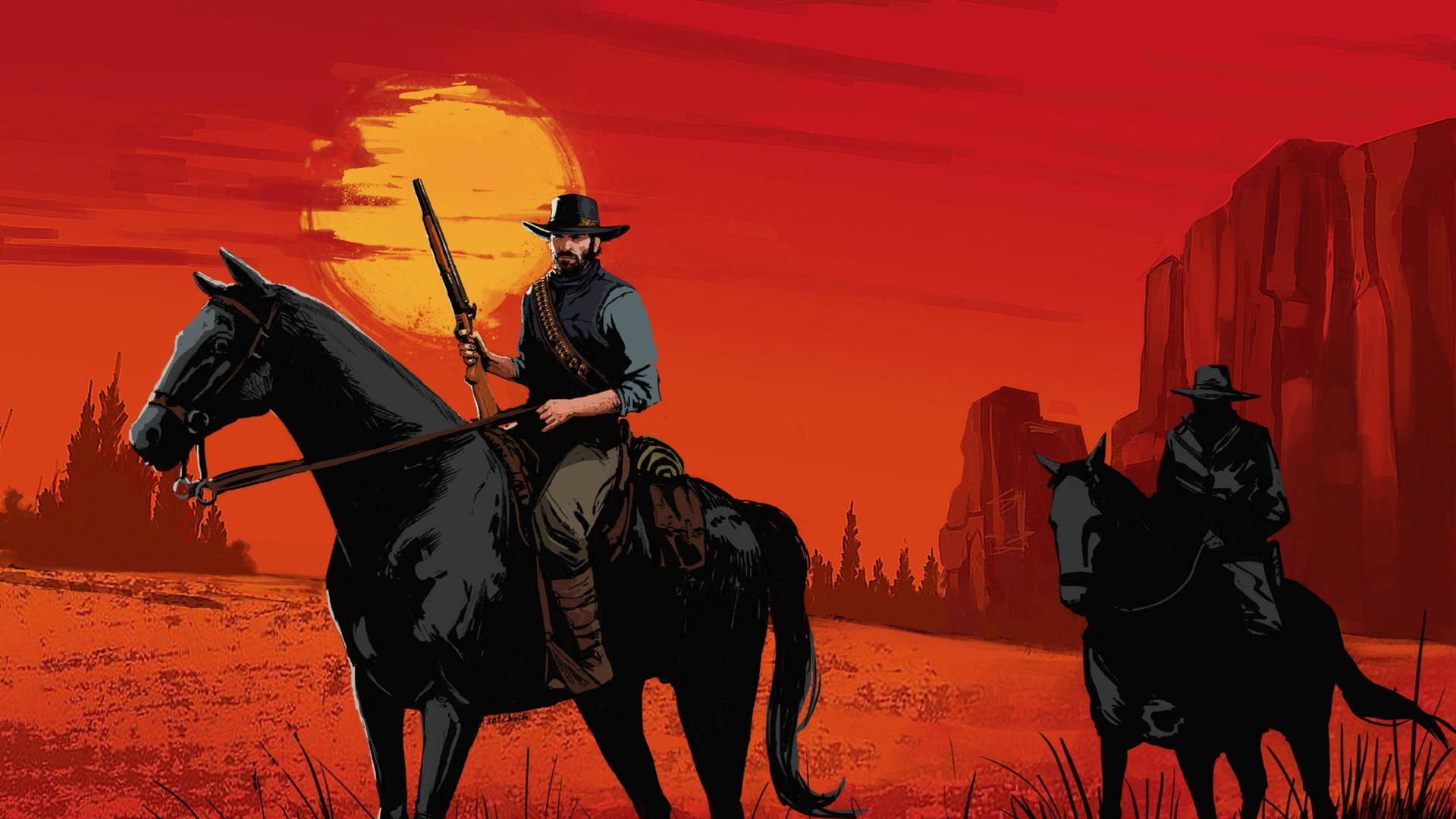 2560X1440 Cowboy Wallpaper and Background