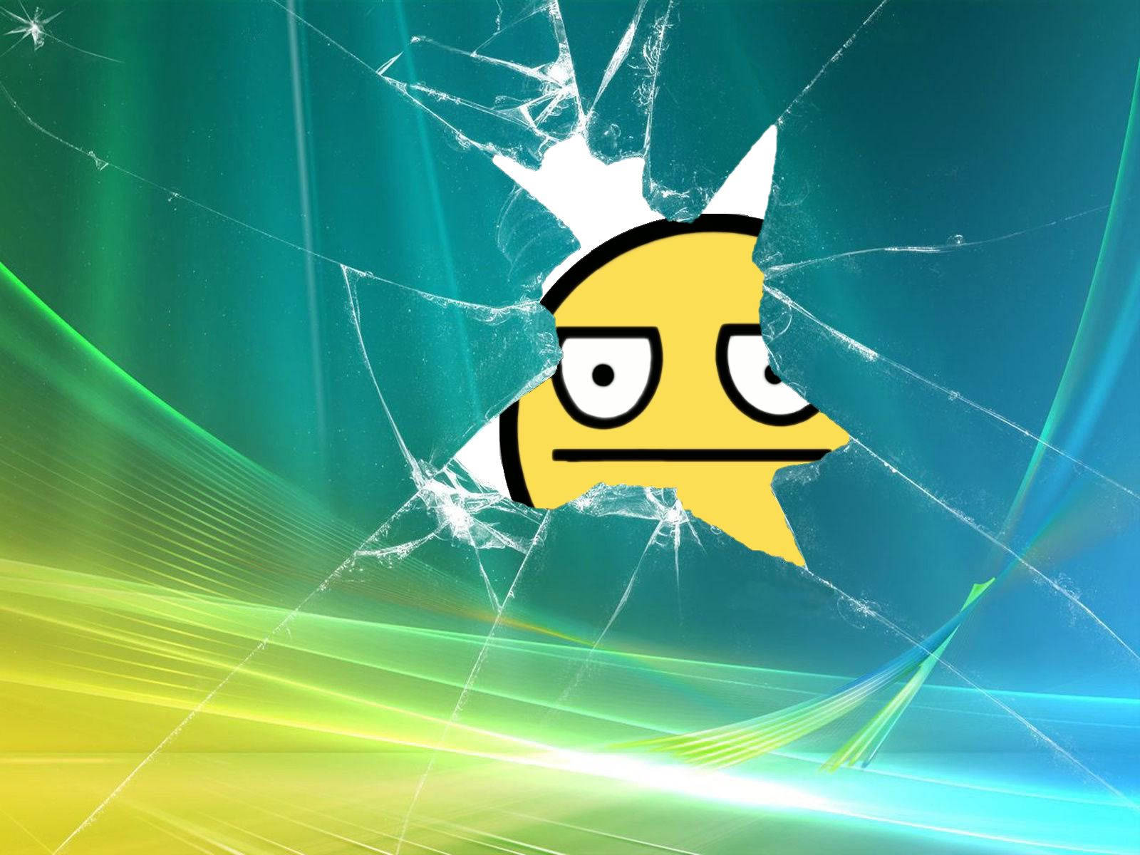 1600X1200 Cracked Screen Wallpaper and Background