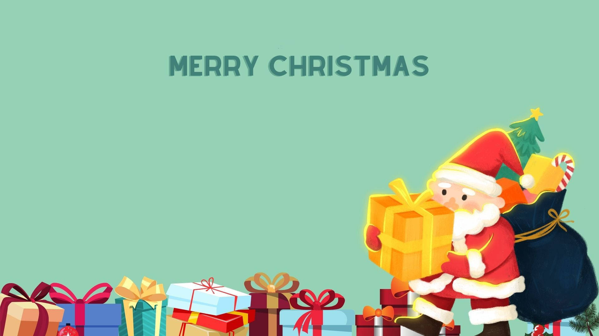 1920X1080 Cute Christmas Wallpaper and Background