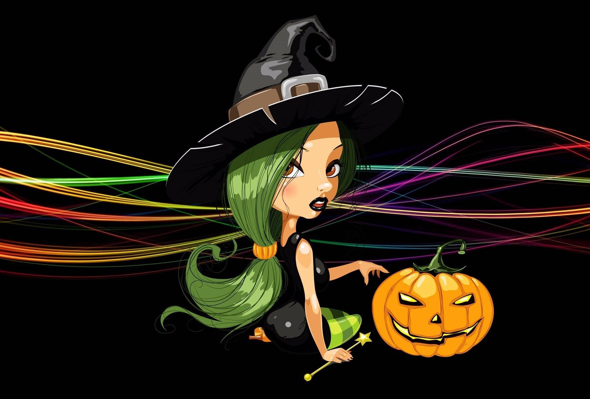 1920X1300 Cute Halloween Wallpaper and Background