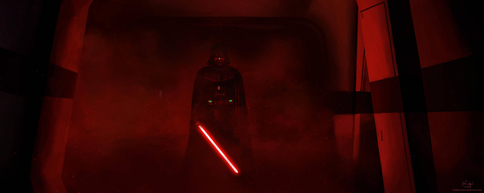 4000X1598 Darth Vader Wallpaper and Background