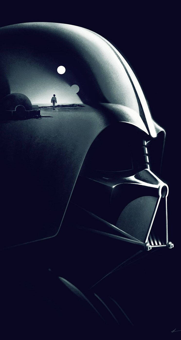 744X1392 Darth Vader Wallpaper and Background