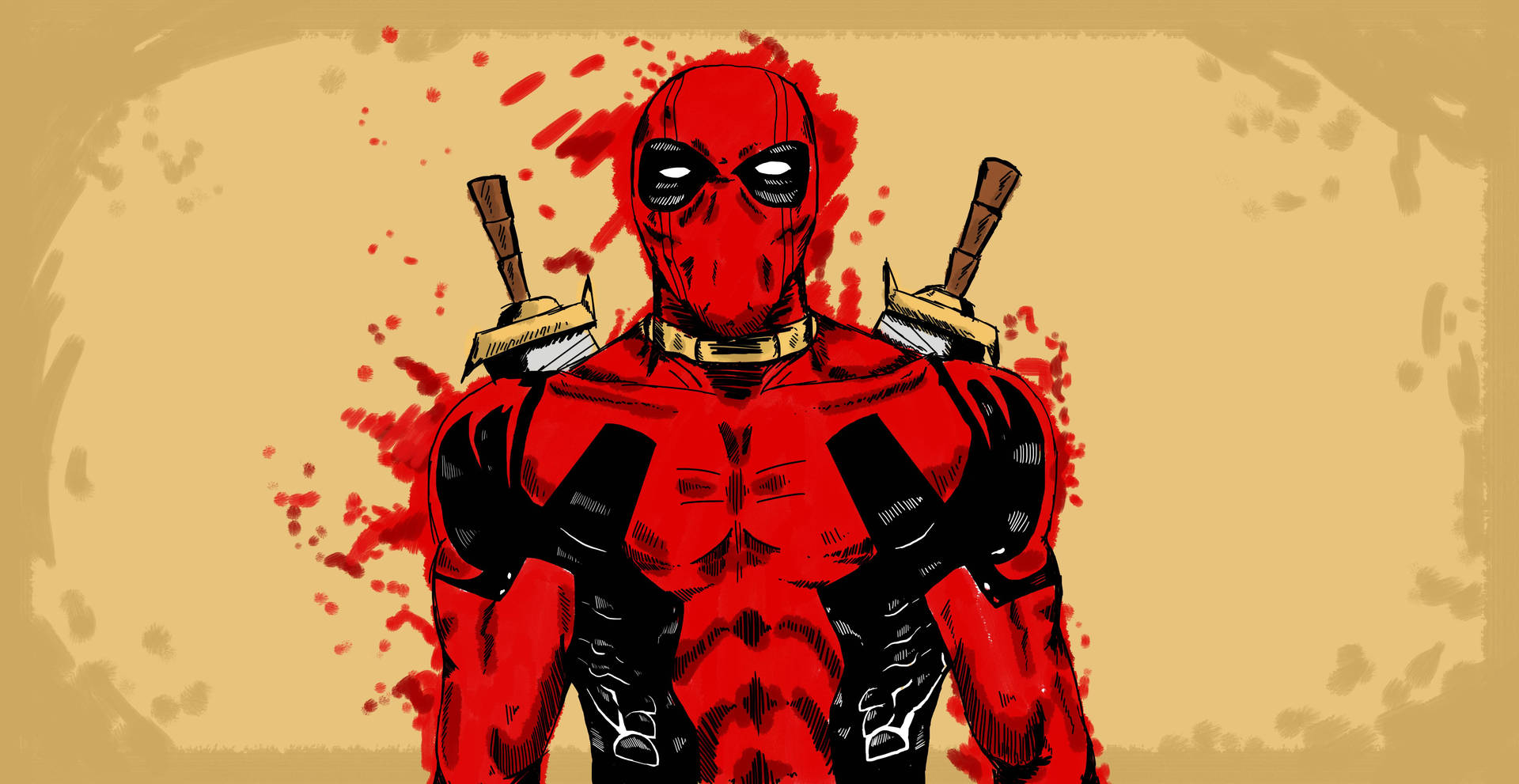 5745X2964 Deadpool Wallpaper and Background