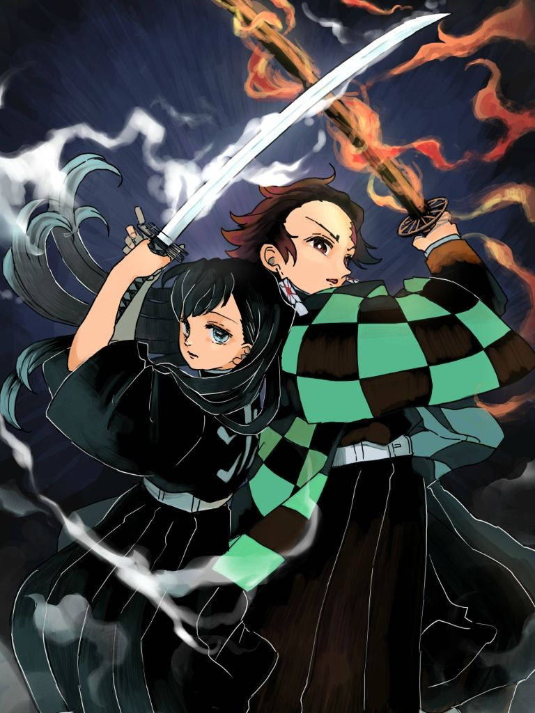 768X1024 Demon Slayer Wallpaper and Background