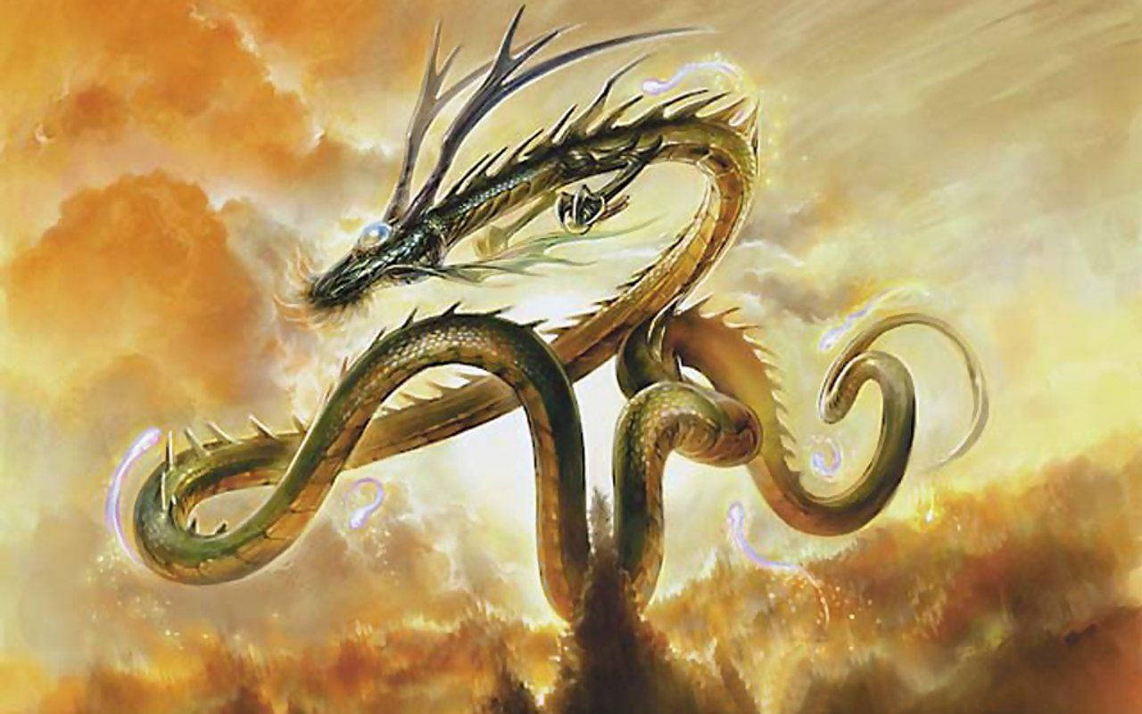 1280X801 Dragon Wallpaper and Background