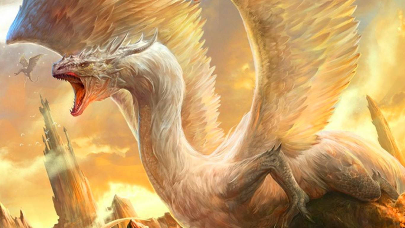 1366X768 Dragon Wallpaper and Background