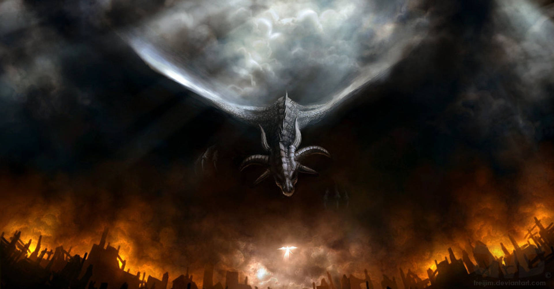 2528X1321 Dragon Wallpaper and Background