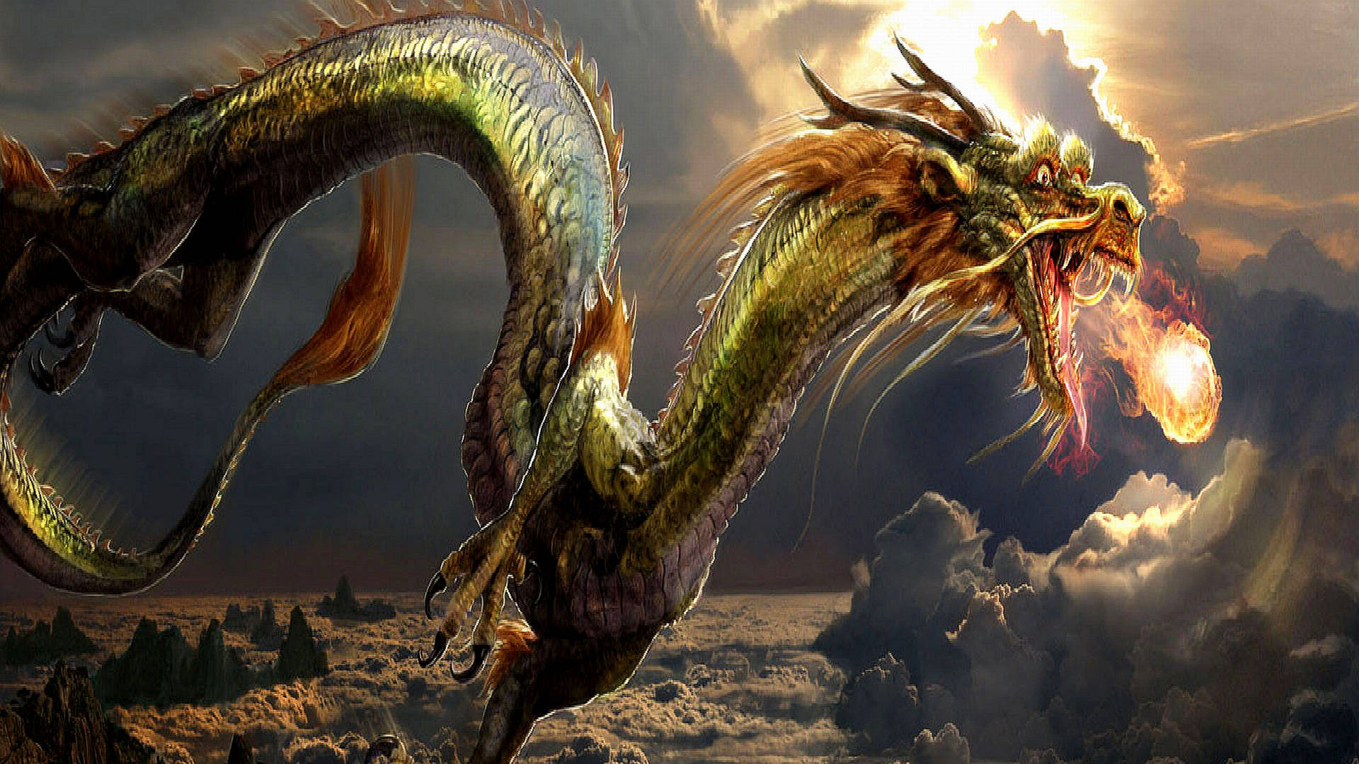3840X2160 Dragon Wallpaper and Background