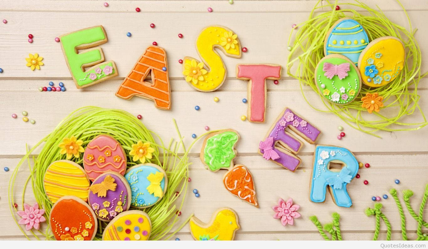 1366X795 Easter Wallpaper and Background